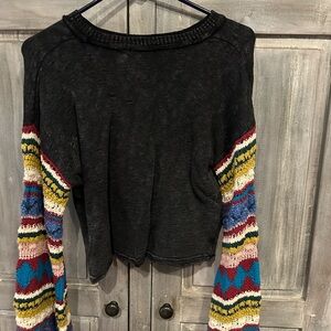 Free people crop sweater